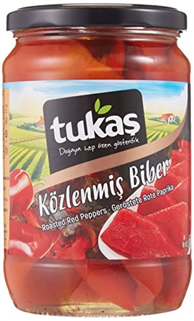 Tukaş Közlenmiş Biber 680 Gr