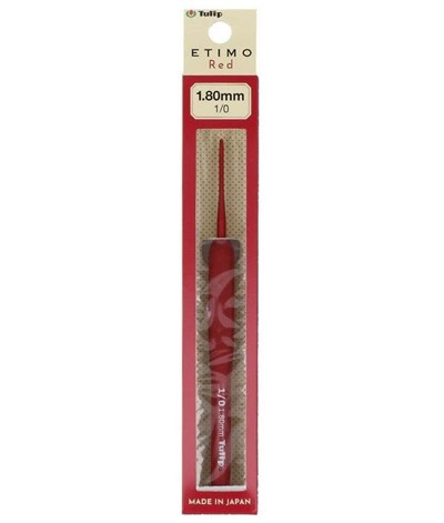 Tulip Etimo Red Yumuşak Saplı Yün Tığ no 1,80 mm