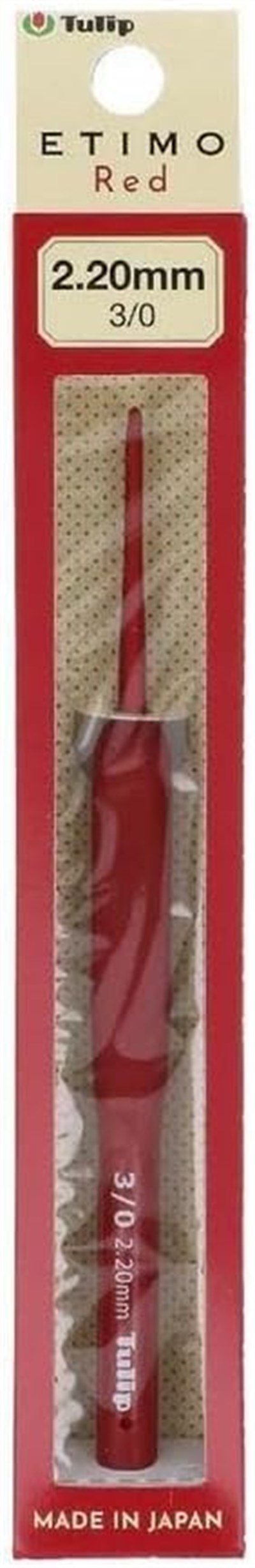 Tulip Etimo Red Yumuşak Saplı Yün Tığ no 1,80 mm