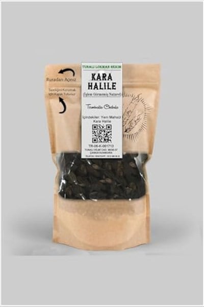 Tunalı Lokman Hekim Kara Halile 200 Gr