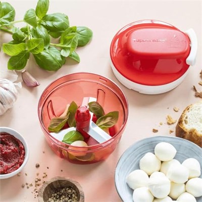 Tupperware Chop N Hazırlık Şefi Tuzlu Su Pembe/Kırmızı