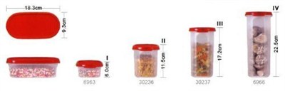Tupperware Oval 2 2li Set (1,1 L)