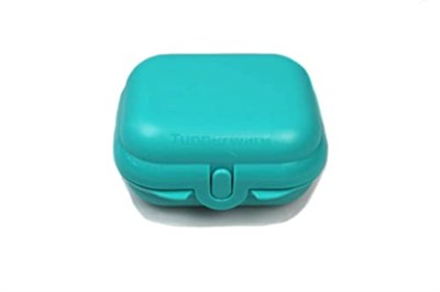 Tupperware to Go Mini-Twin açık turkuaz beslenme çantası boyut 1