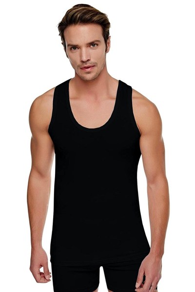 Tutku 6 Adet Siyah Ribana Spor Atlet Siyah XL