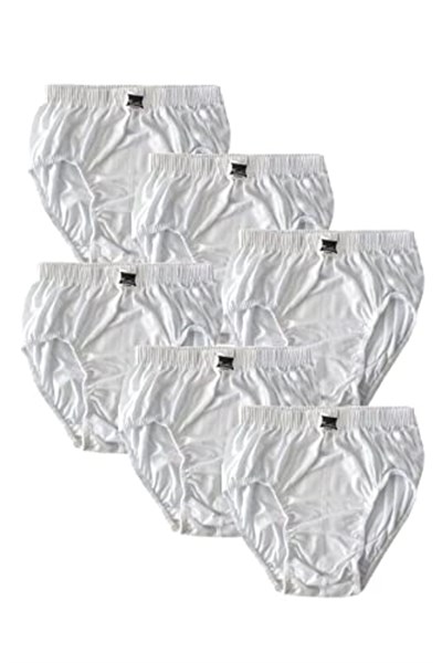 Tutku Erkek Çocuk Beyaz Külot 6lı Paket