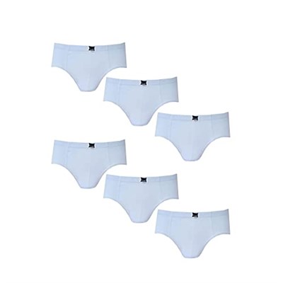 Tutku Erkek Çocuk Külot Beyaz 6 lı Paket (11-12 Yaş)