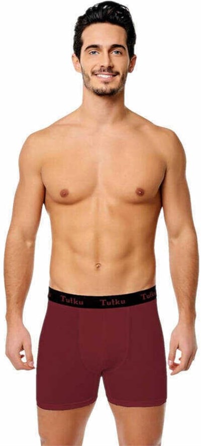 Tutku Erkek Likralı Spor Boxer, Açık Mavi, S Beden