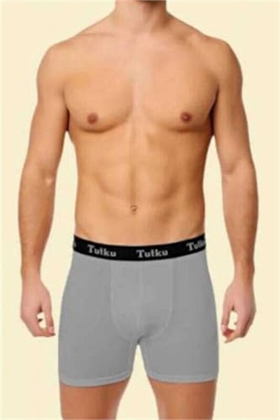 Tutku Erkek Likralı Spor Boxer, Açık Mavi, S Beden