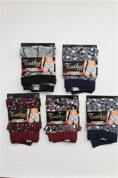 Tutku Erkek Spor Boxer, Likralı Elastan, Gri Kombin, XL Beden