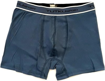 Tutku Erkek Spor Boxer Short, Havacı Mavi, Likralı Elastan, 6lı Paket, L Beden