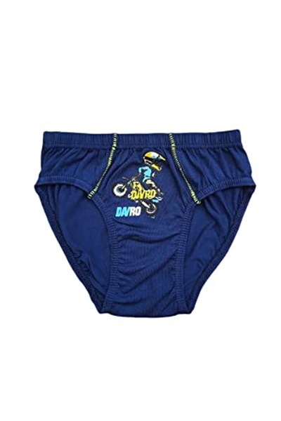 Tutku Iç Giyim Erkek Çocuk Desenli Slip Külot Pamuklu 12li Paket