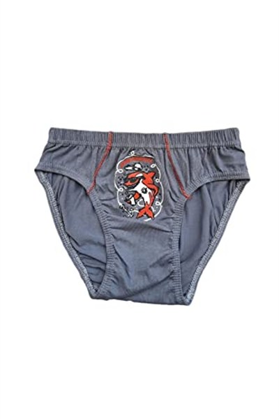 Tutku Iç Giyim Erkek Çocuk Desenli Slip Külot Pamuklu 12li Paket