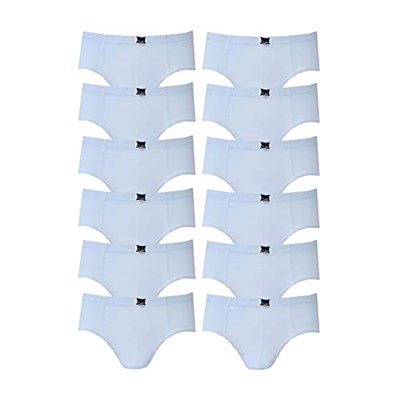 Tutku İç Giyim Erkek Çocuk Pamuklu Slip Külot 12 Li Paket