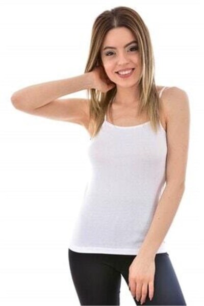 Tutku İç Giyim Kadın Ribana İp Askılı Atlet 3 Lü Paket - Bedenler: S, S-M, M, L, L-XL, XL, XL/2XL, XXL, 3XL, 4XL