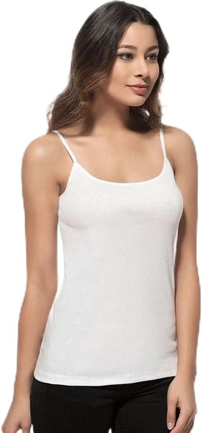 Tutku İç Giyim Kadın Ribana İp Askılı Atlet 6 Lı Paket Beyaz XL