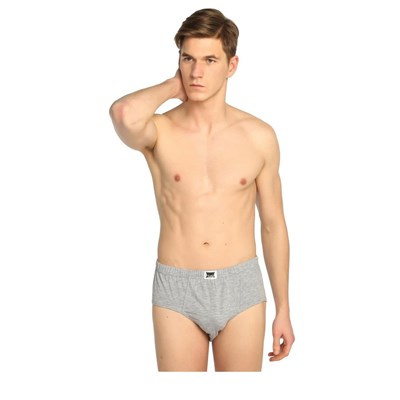 Tutku İç Giyim Pamuklu Erkek Renkli Slip Külot 6 Lı Paket Gri M