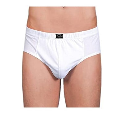 Tutku İç Giyim Pamuklu Erkek Slip Külot Don 6 Lı Paket XXL Beyaz