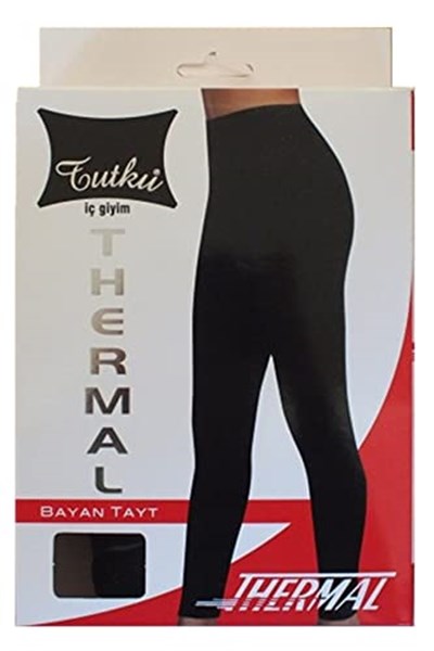Tutku Kadın Pamuklu Likralı Termal UzunTayt 1 Adet