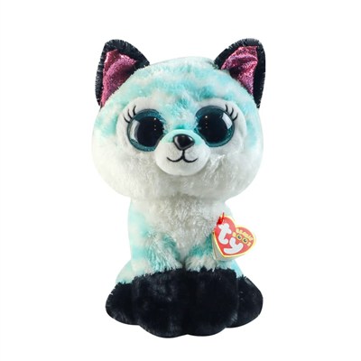 Ty Beanie Boo Atlas Aqua Chevron Tilki 15 cm