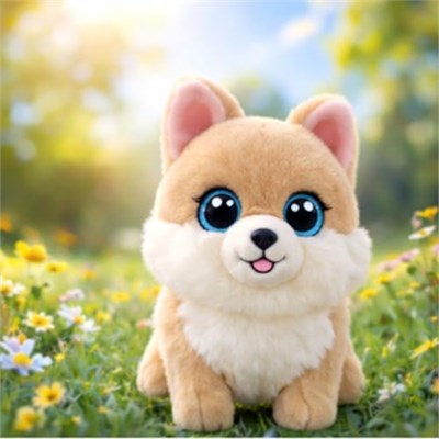 Ty Beanie Boos Jasnobrązowy Pies Honeycomb, 15 Cm