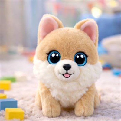 Ty Beanie Boos Jasnobrązowy Pies Honeycomb, 15 Cm