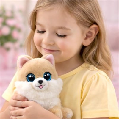 Ty Beanie Boos Jasnobrązowy Pies Honeycomb, 15 Cm