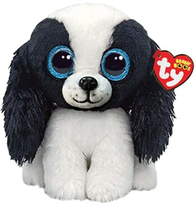 Ty Beanie Boos TY Sissy Köpek Beanie Boo Regular | Beanie Baby Yumuşak Peluş Oyuncak | Koleksiyon parçası Yumuşak kumaş oyuncak