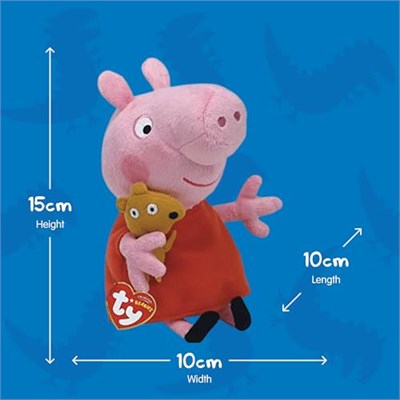 Ty UK Peppa Pig Beanie 15,24 cm