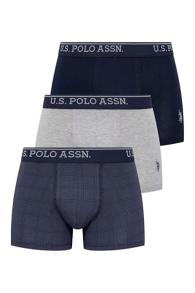 U.S. POLO ASSN Erkek 3 LÜ Boxer