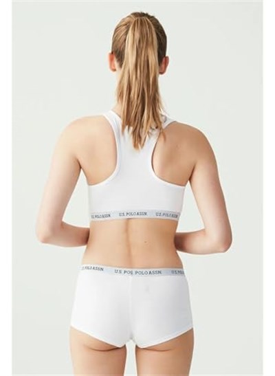 U.S. POLO ASSN Kadın Sporcu Büstiyer Şort Set