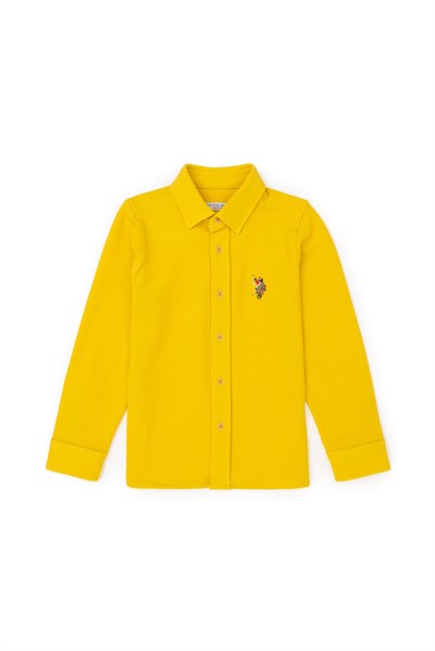 U.S. POLO ASSN. Erkek Çocuk Gömlek Desenli