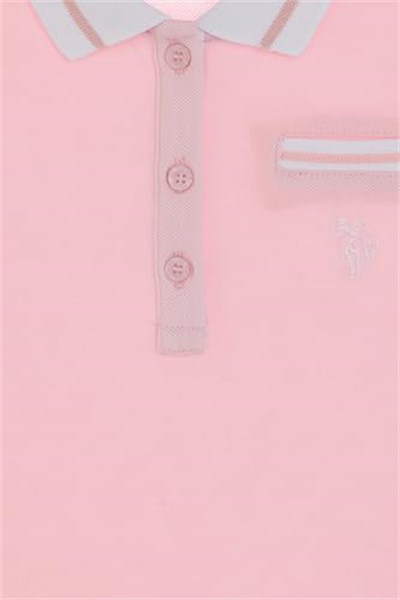U.S. Polo Assn. Kız Çocuk Açık Pembe Tişört Basic 50310223-VR078