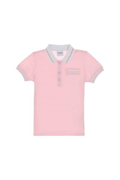 U.S. Polo Assn. Kız Çocuk Açık Pembe Tişört Basic 50310223-VR078