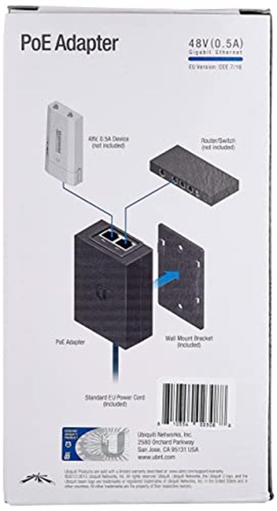 Ubiquiti PoE-48 – 24 W-G ağ/yöneltici