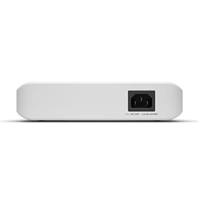 Ubiquiti UniFi anahtarı (USW-Lite-16-PoE, 16 Gigabit Ethernet bağlantı noktası, 8 bağlantı noktası PoE+, duvara monte)
