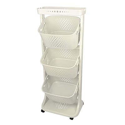Üç Katlı Organizer Sepet - Sebzelik