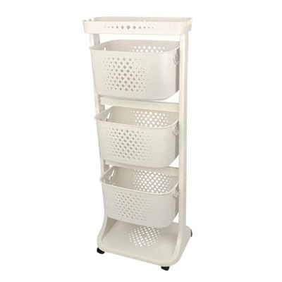 Üç Katlı Organizer Sepet - Sebzelik