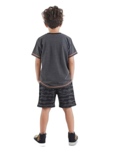 Uçak Erkek Çocuk T-shirt Şort Takım