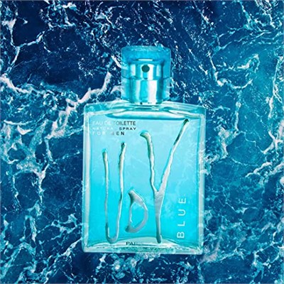 UDV Blue - EDT 100ML Erkek Parfüm | Uzun ömürlü koku | Taze Eğrelti Otu Kokusu | Günlük kullanım | Erkekler için harika bir hediye