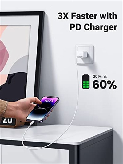 UGREEN 10493 USB kablosu 1 m USB C USB C/Lightning Beyaz