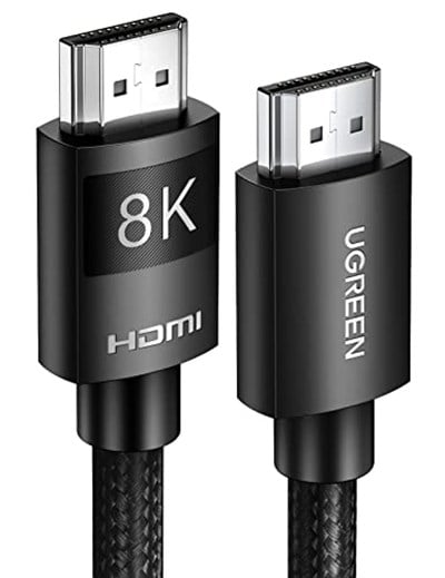UGREEN 8K HDMI 2.1 Kablo 3D eARC HDCP 2.2/2.3 PC için PS5/PS4 Soundbar HDTV(1m)