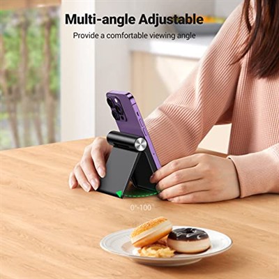 Ugreen Çok Açılı Masaüstü Telefon Standı Siyah