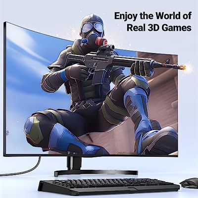 UGREEN HDMI Kablo 4K 60Hz UHD 2.0 HDMI ARC Kablo HDR 3D High Speed 18Gbps Ethernet Altın Kaplama TV Televizyon, Monitor, Blu-ray, PS5/PS4/PS3, Xbox Series S, Soundbar (2M ile Uyumlu)