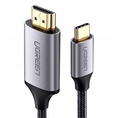 UGREEN iPhone 17/16 Serisi Dell XPS 2M için HDMI Kablosu USB 3.1 4K USB C | Tip C HDMI 4 K 60Hz UHD Adaptörü için iPad Pro/Hava/Mini Samsung S26 Serisi/S25 Serisi/Galaxy Z MacBook Pro Huawei P60 Pro