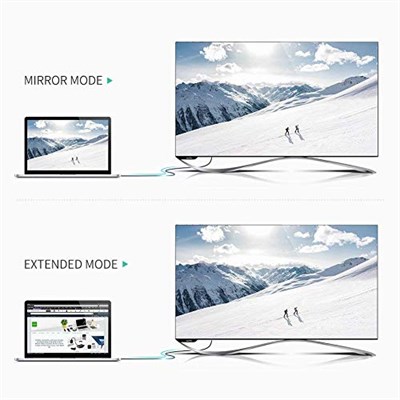 UGREEN iPhone 17/16 Serisi Dell XPS 2M için HDMI Kablosu USB 3.1 4K USB C | Tip C HDMI 4 K 60Hz UHD Adaptörü için iPad Pro/Hava/Mini Samsung S26 Serisi/S25 Serisi/Galaxy Z MacBook Pro Huawei P60 Pro