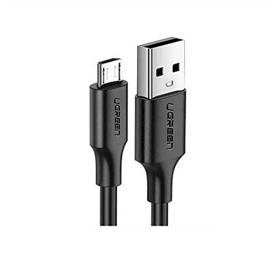 Ugreen Micro USB Data ve Şarj Kablosu, Siyah, 1.5 Metre
