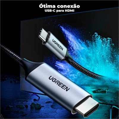Ugreen Type-C HDMI Dönüştürücü Kablo, 1.5 Metre