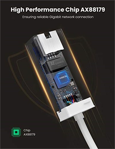 Ugreen USB 3.0 to RJ45 Gigabit Ethernet Dönüştürücü Adaptör Beyaz