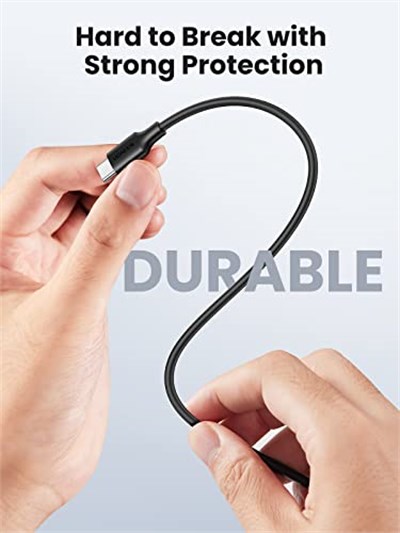 Ugreen USB C to USB C 3A Hızlı Şarj ve Data Kablosu Siyah 2 Metre