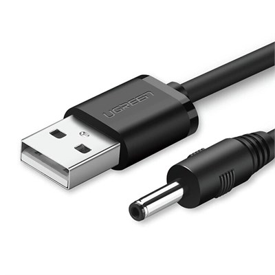 Ugreen USB DC 5V 3.5mm Güç Kablosu 1 Metre